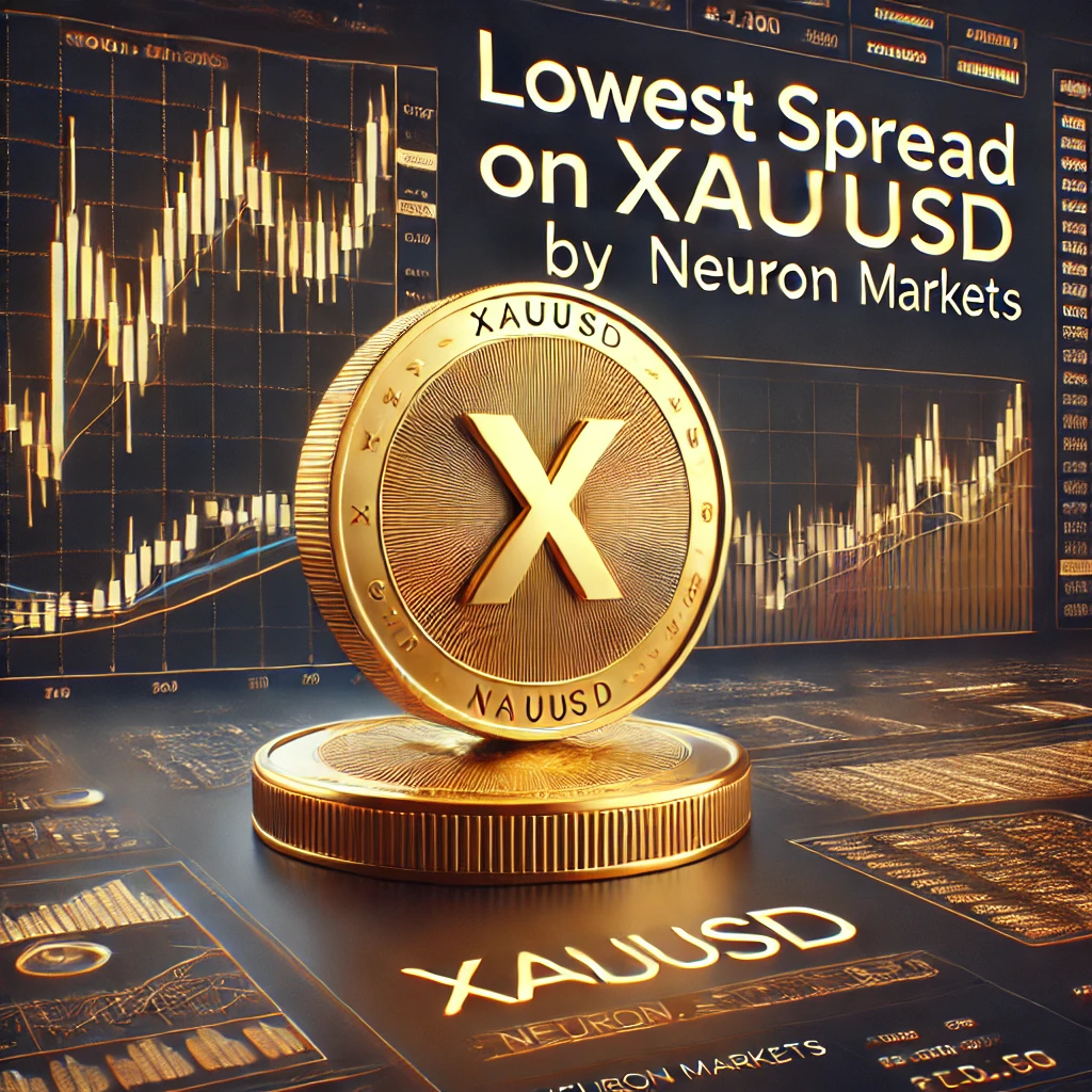 Lowest Spread on XAUUSD by Neuron Markets