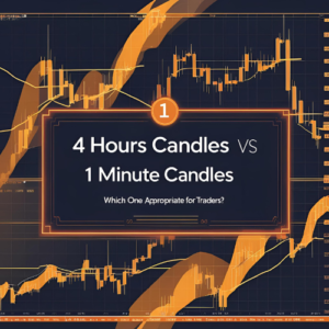 chart patterns in 4H vs 1M charts