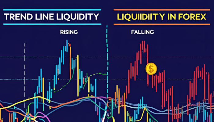 Trend Line Liquidity in Forex