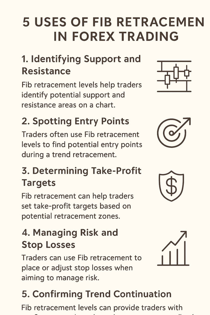 5 Uses of Fibonacci Retracement 