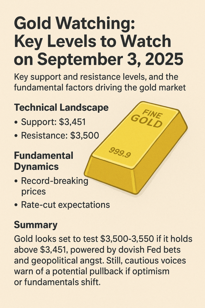 Key Levels to Watch on September 3, 2025