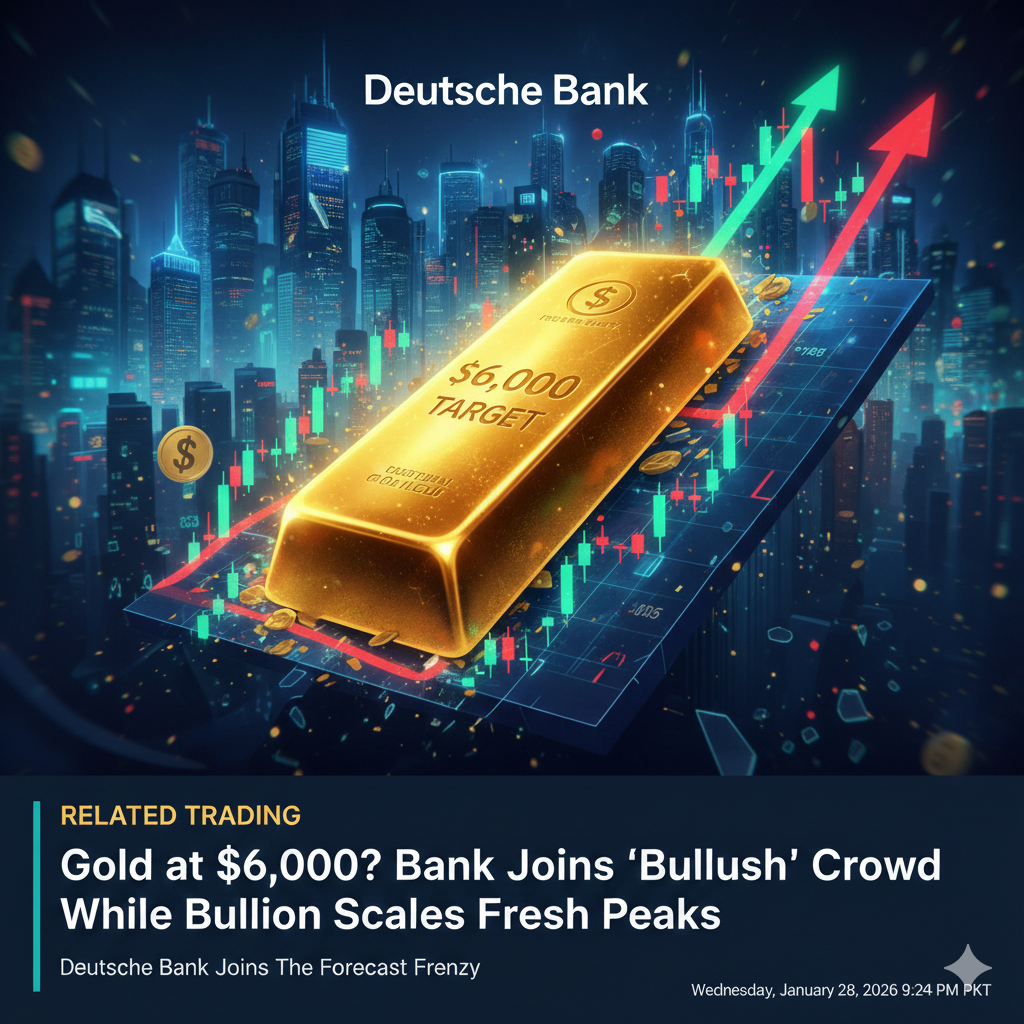 Gold at $6,000? Bank Joins ‘Bullish’ Crowd While Bullion Scales Fresh Peaks