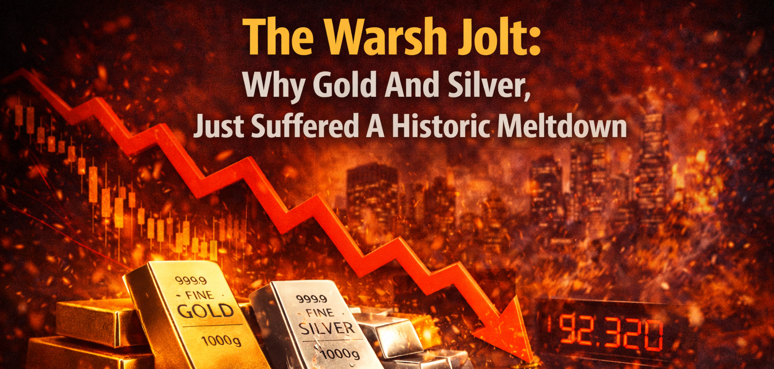 - [ ] Generate blog post image on this title, “ “The Warsh Jolt: Why Gold And Silver, Just Suffered A Historic Meltdown