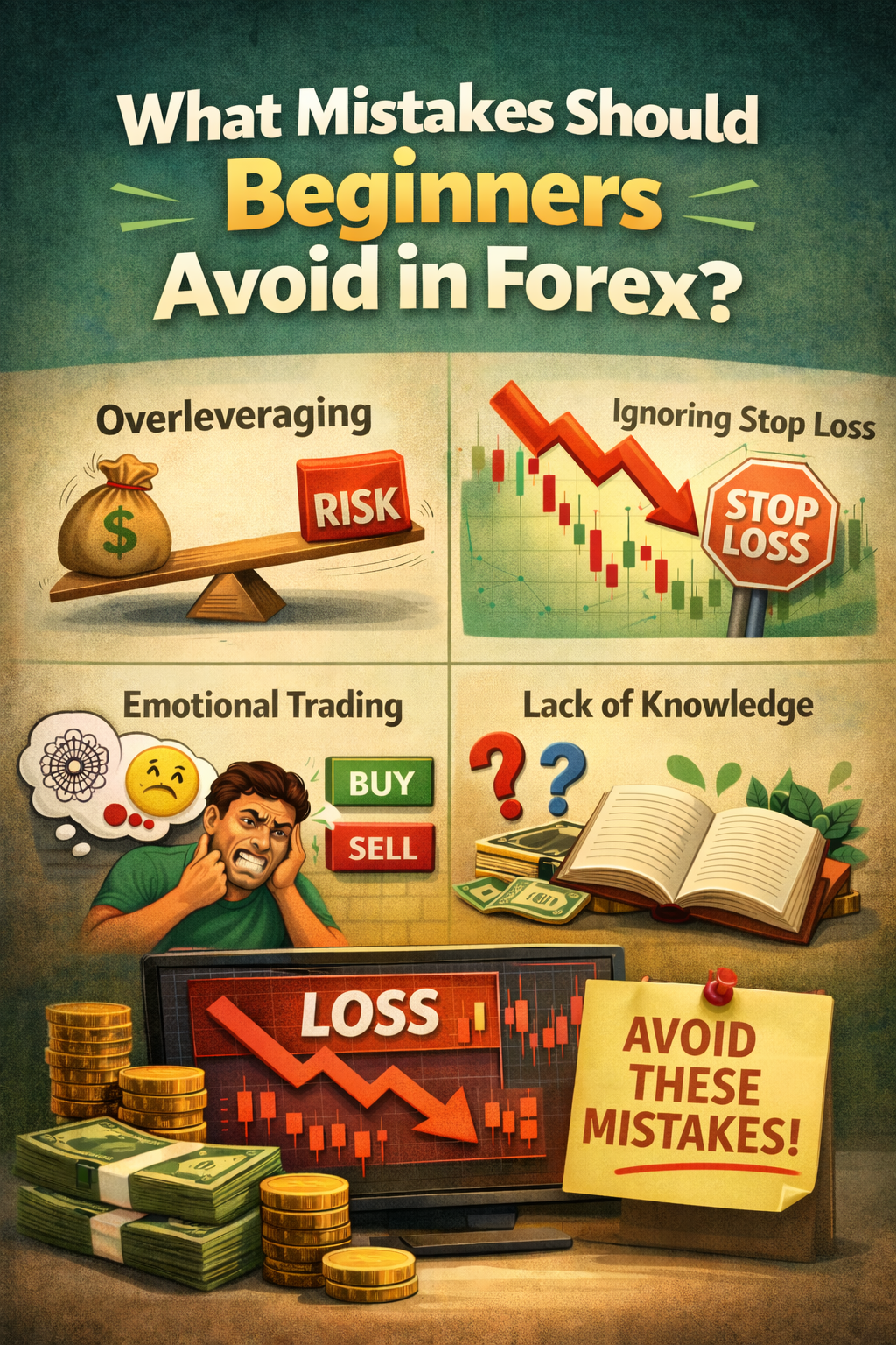 What Mistakes Should Beginners Avoid in Forex?