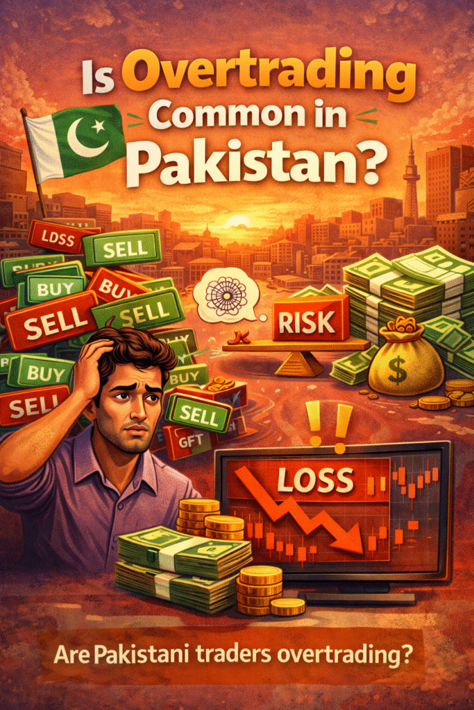 is over trading common in pakistan