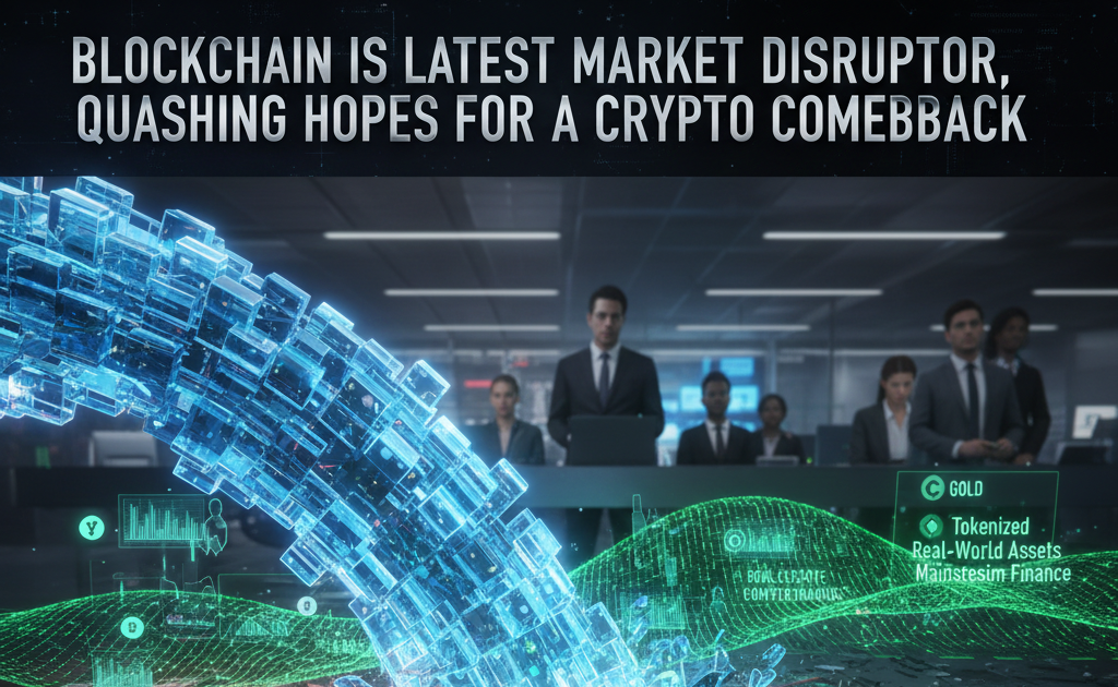 Blockchain Is Latest Market Disruptor, Quashing Hopes for a Crypto Comeback