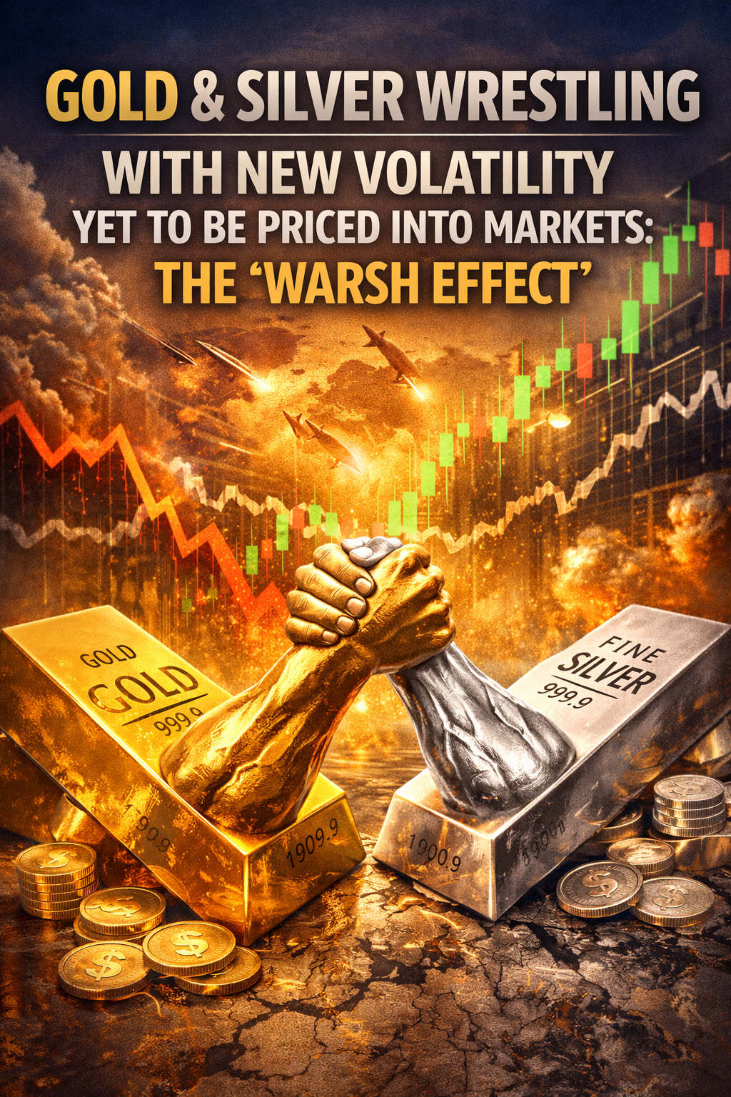 Gold & Silver Wrestling With New Volatility Yet to be Priced Into Markets: The ‘Warsh Effect’