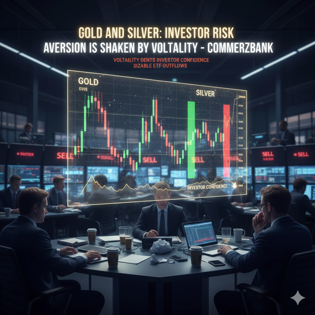Gold and Silver: Investor Risk Aversion is Shaken by Volatility – Commerzbank