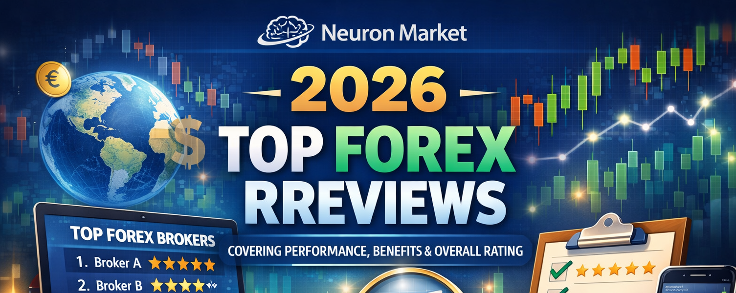 Neuron Market's 2026 Top Forex Broker Reviews cover performance, Benefits, and overall rating.