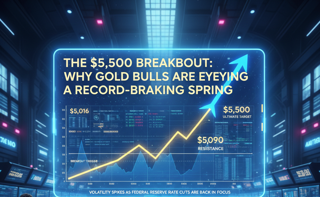 The $5,500 Breakout: Why Gold Bulls Are Eyeing a Record-Breaking Spring