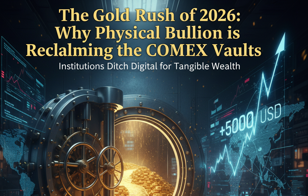 The Gold Rush of 2026: Why Physical Bullion is Reclaiming the COMEX Vaults