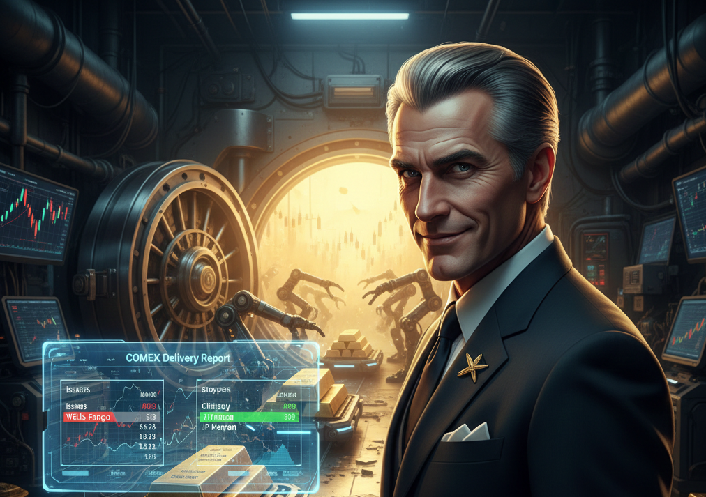 The Vault Door Opens: Which “Goldfinger” is Moving Real Gold into COMEX?