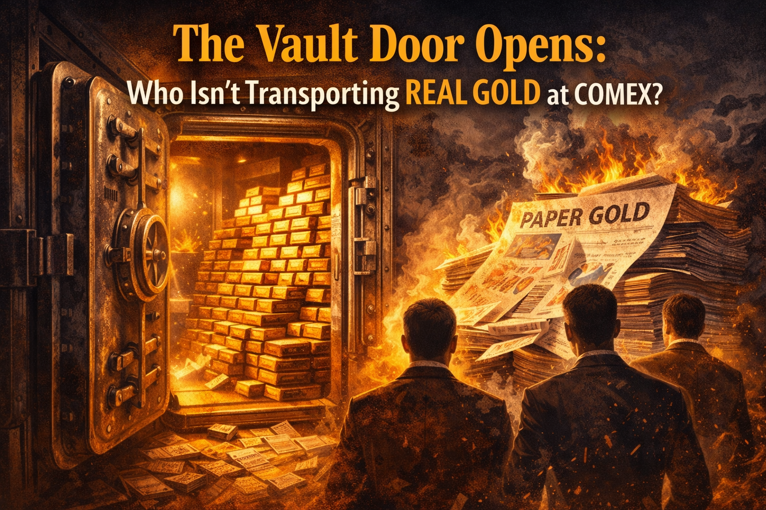 The Vault Door Opens: Who Isn’t Transporting REAL GOLD at COMEX?