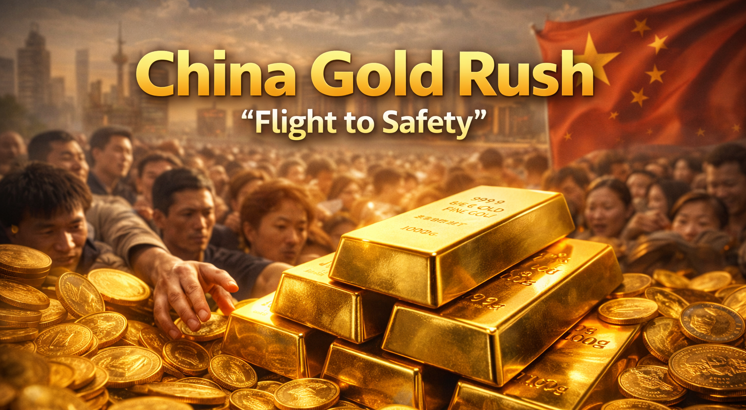 china gold rush "flight to safety" or just plain bubbling?