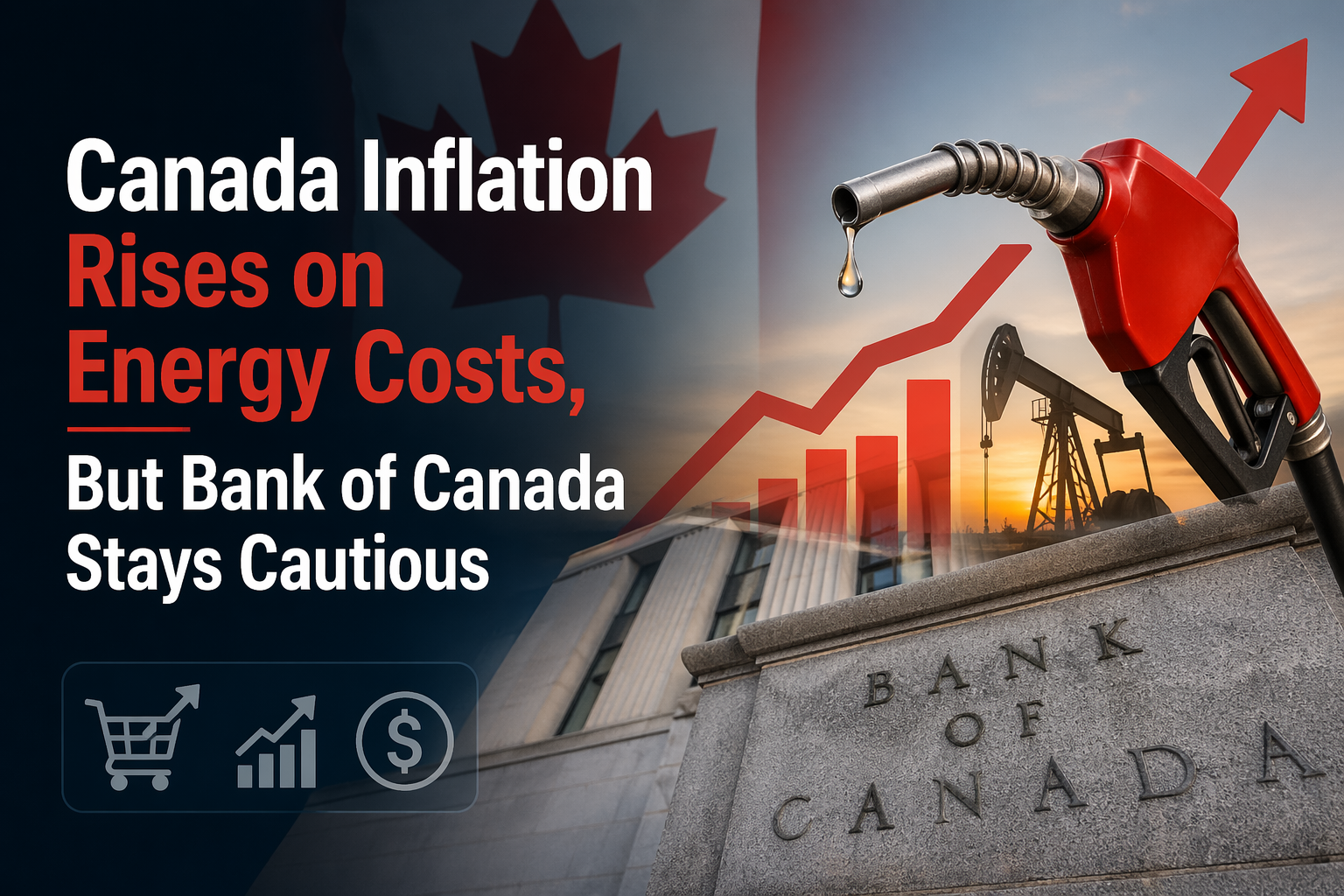 Canada Inflation Rises on Energy Costs, But Bank of Canada Stays Cautious