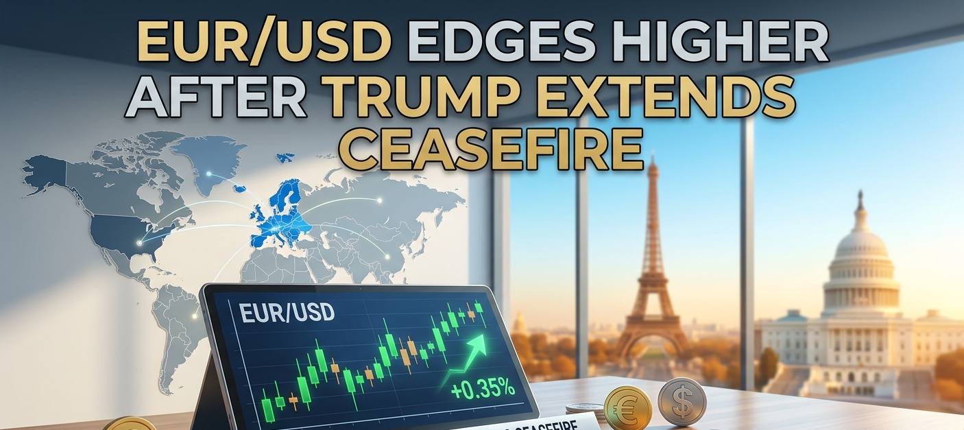 EUR/USD Edges Higher After Trump Extends Ceasefire