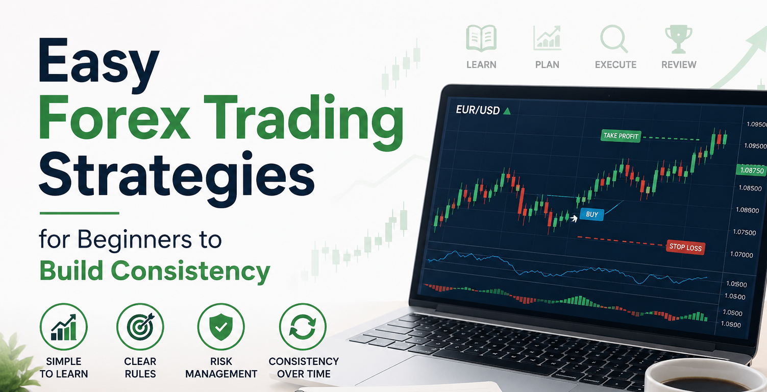 Easy Forex Trading Strategies for Beginners to Build Consistency