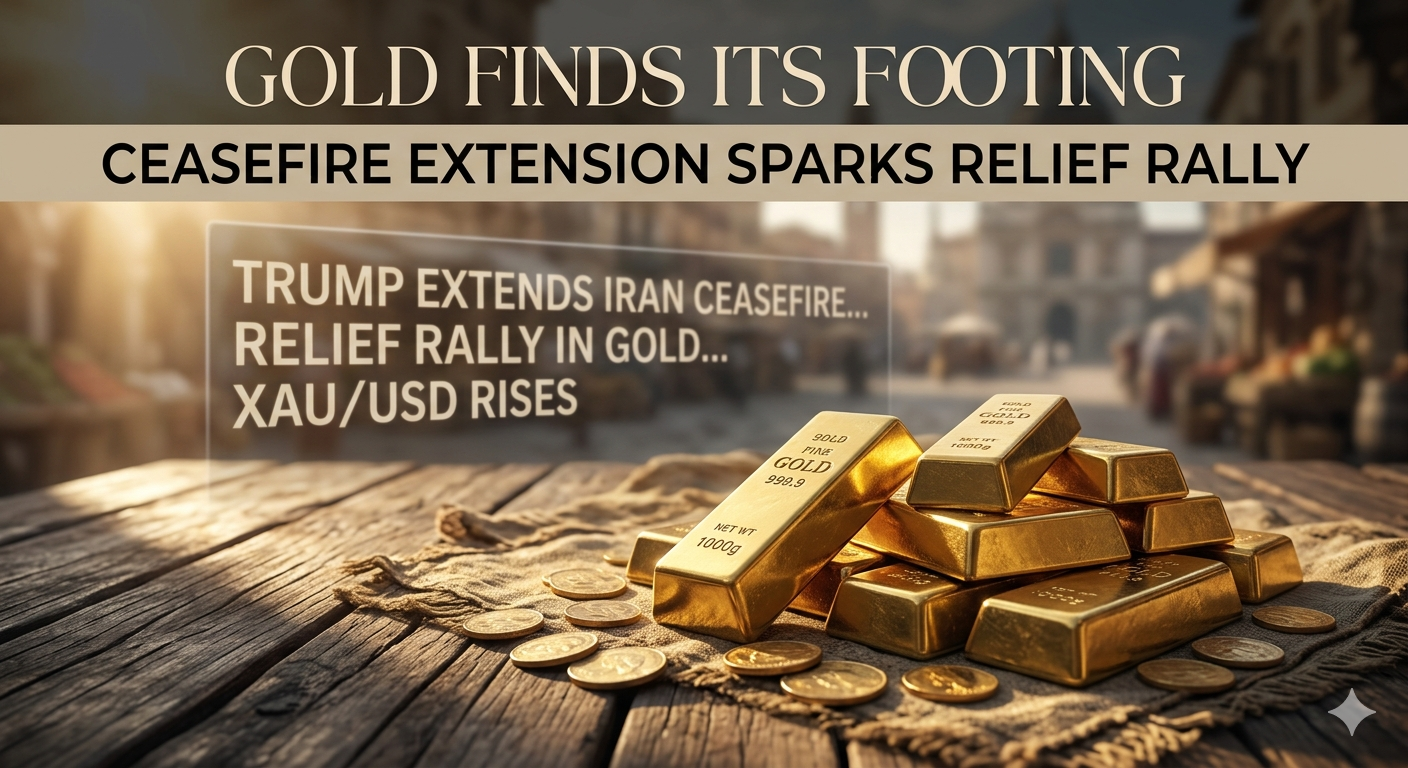 Gold Finds Its Footing: Ceasefire Extension Sparks Relief Rally