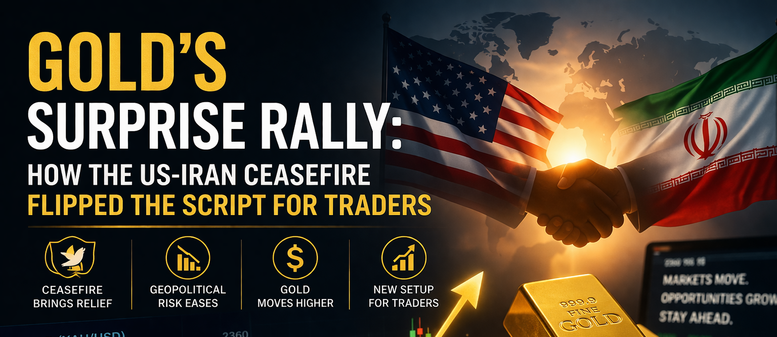 Gold’s Surprise Rally: How the US-Iran Ceasefire Flipped the Script for Traders