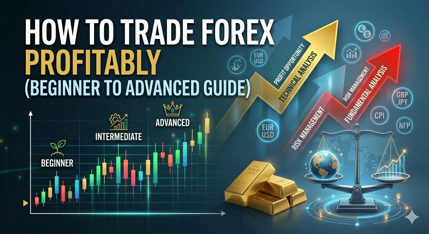 How to Trade Forex Profitably (Beginner to Advanced Guide)