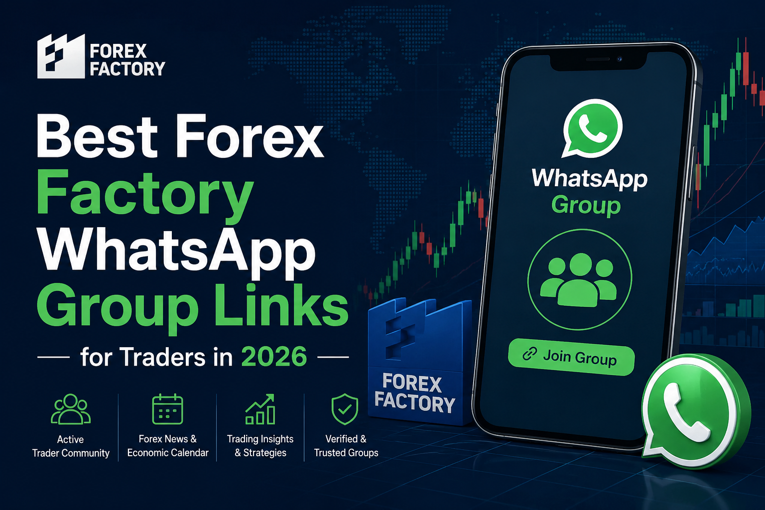 Best Forex Factory WhatsApp Group Links for Traders in 2026