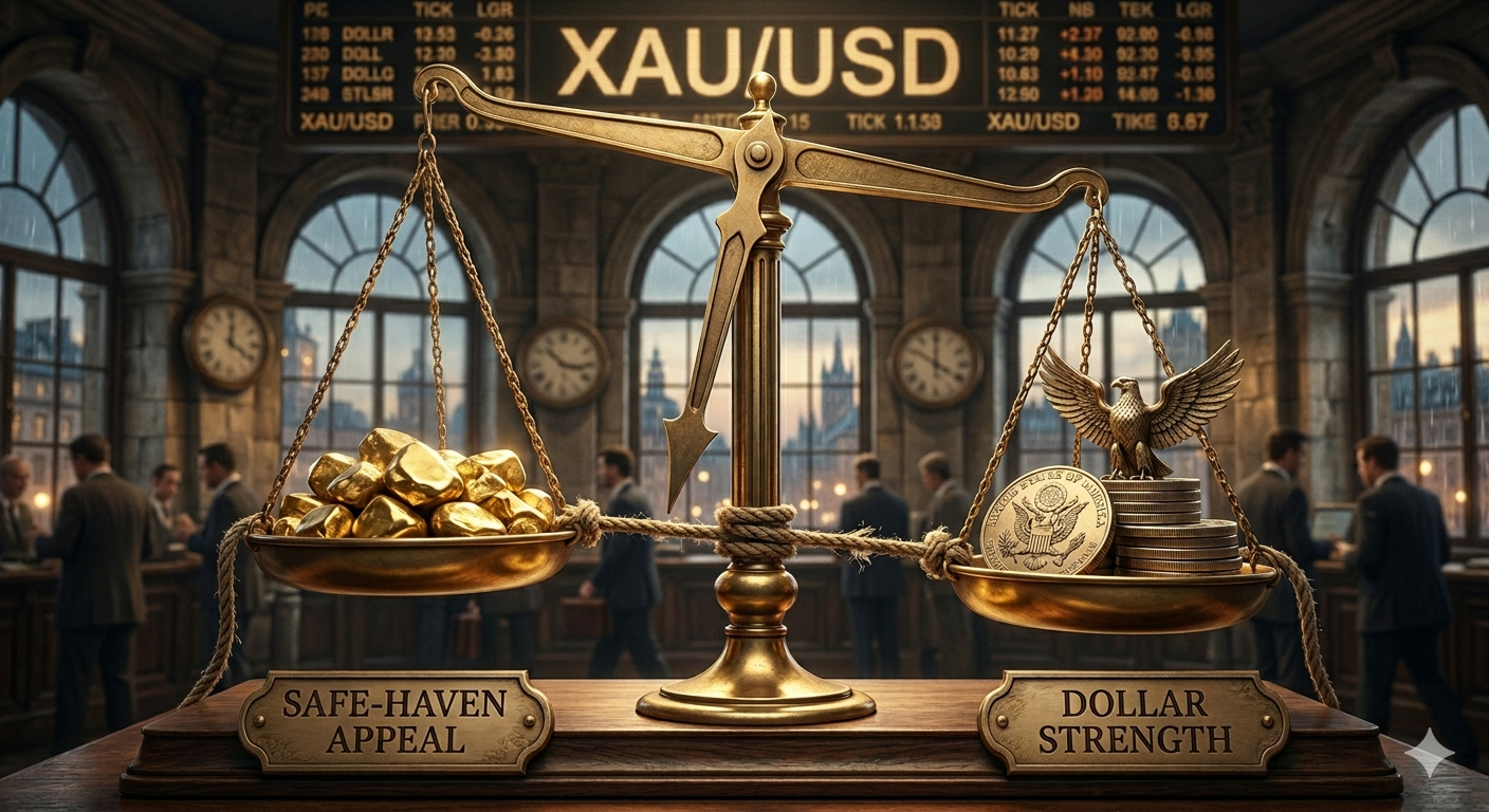 Gold Market Overview The Tug-of-War Between Safe-Haven Appeal and Dollar Strength