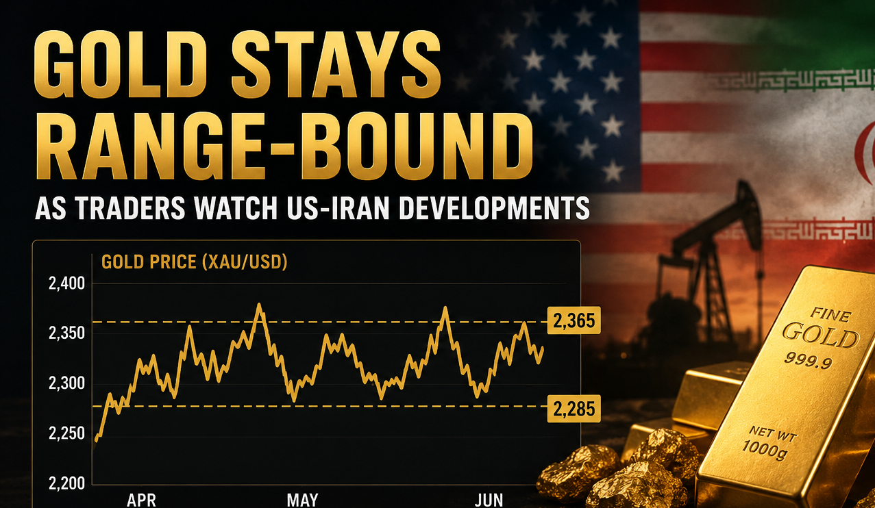 Gold Stays Range-Bound as Traders Watch US-Iran Developments