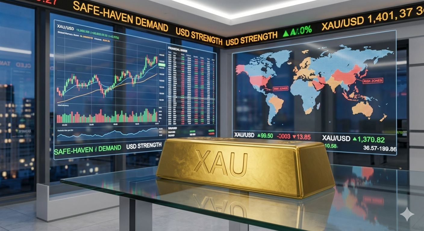 Gold (XAU/USD) Market Overview: Safe-Haven Demand Balances USD Strength