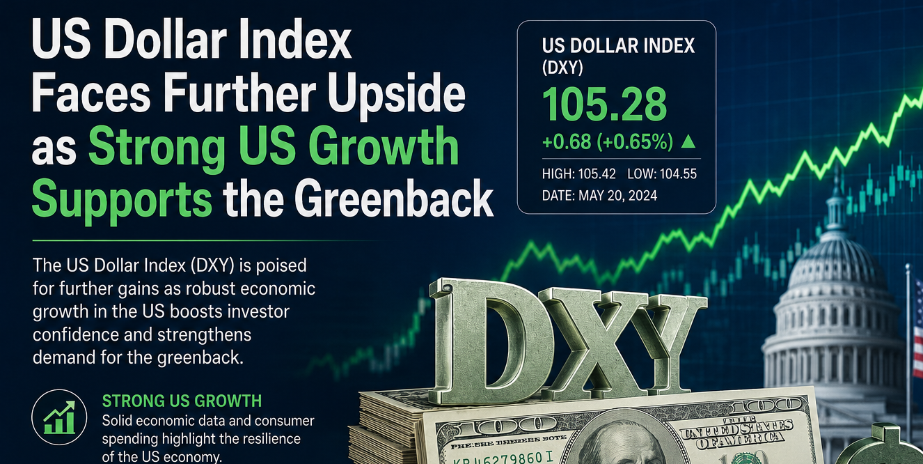 US Dollar Index Faces Further Upside as Strong US Growth Supports the Greenback