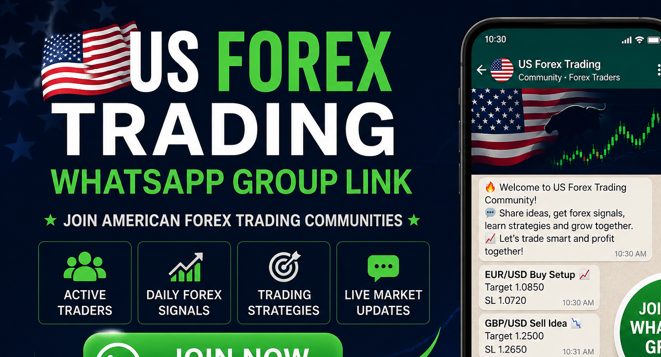 US Forex Trading WhatsApp Group Link – Join American Forex Trading Communities