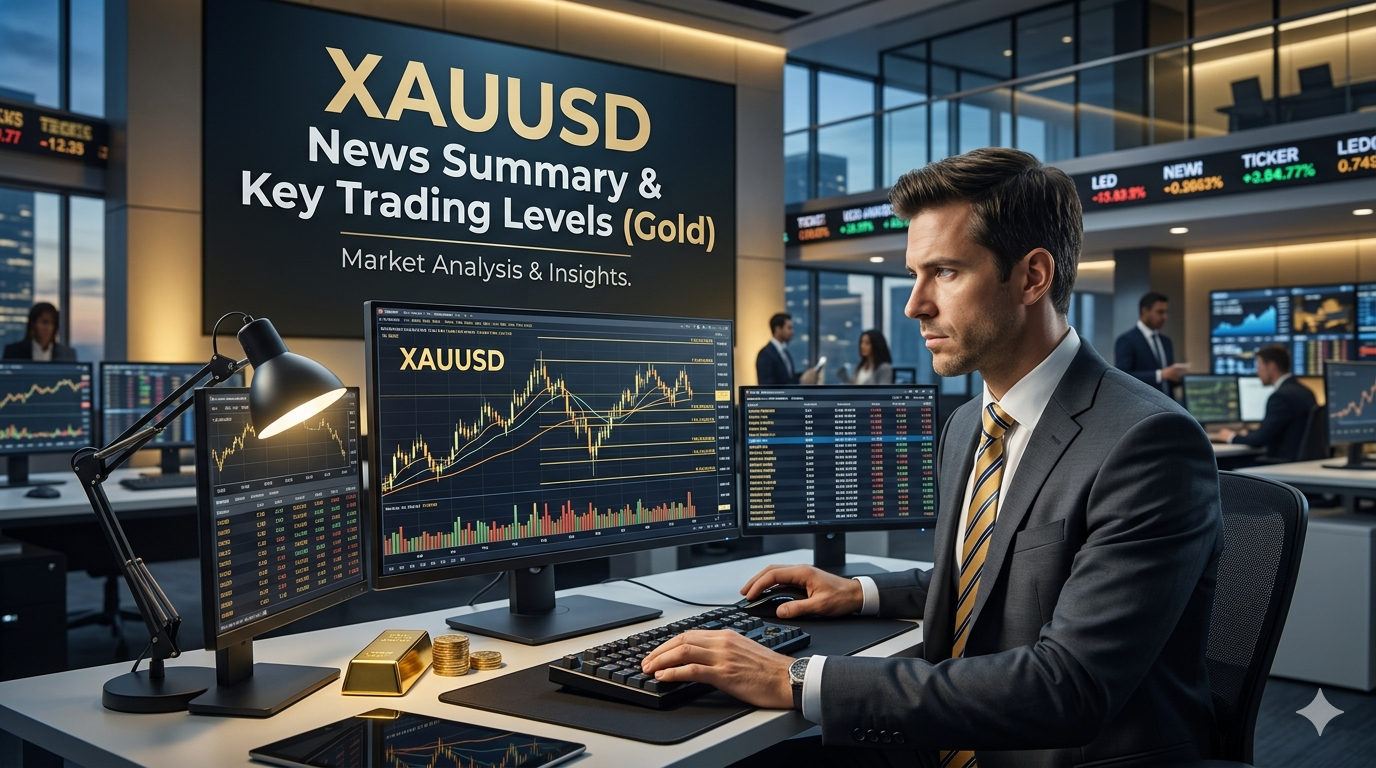 XAUUSD News Summary & Key Trading Levels (Gold)
