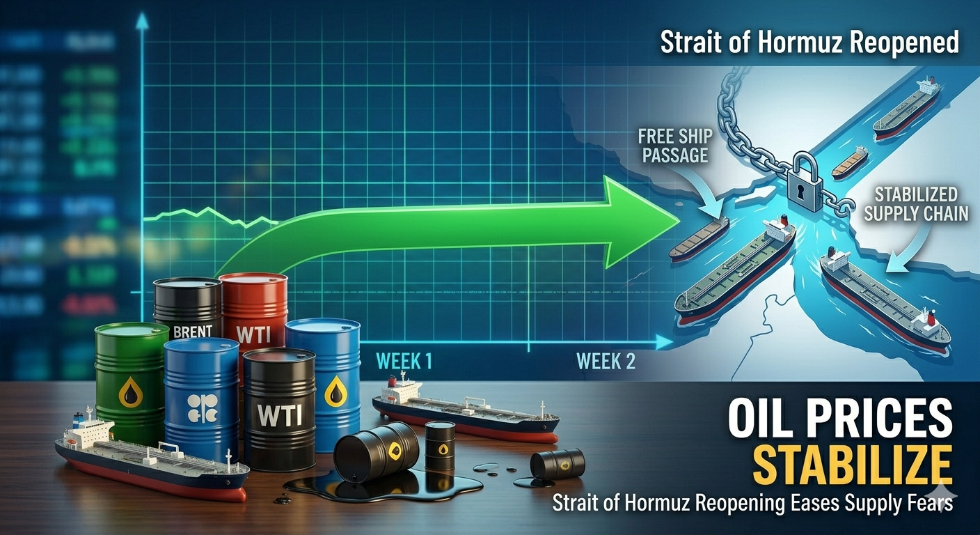 Oil Prices Stabilize as Strait of Hormuz Reopening Eases Supply Fears – UOB View