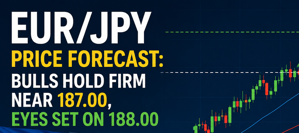 EURJPY Price Forecast Bulls Hold Firm Near 187.00, Eyes Set on 188.00