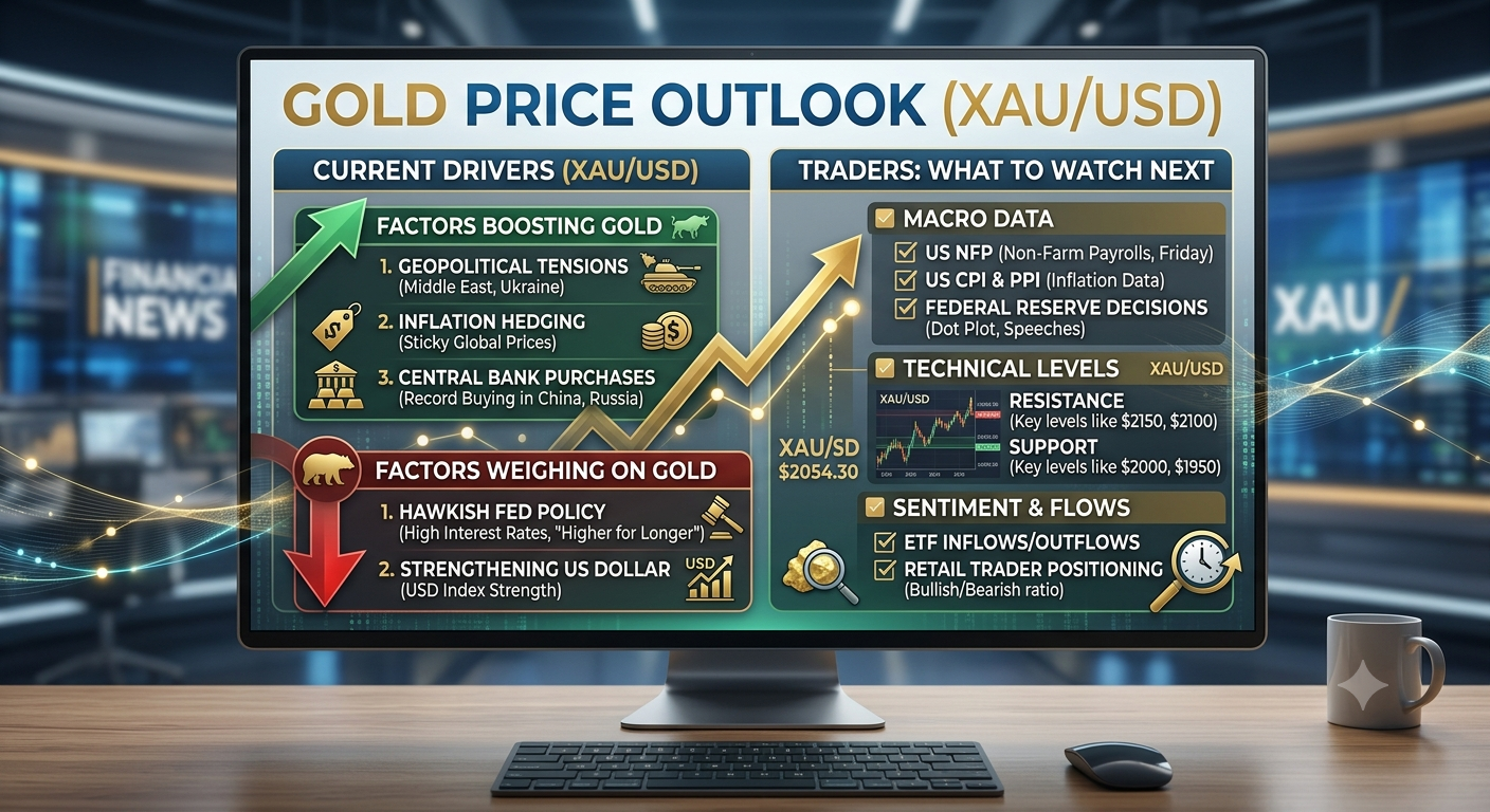 Gold Price Outlook What’s Driving XAUUSD and What Traders Should Watch Next