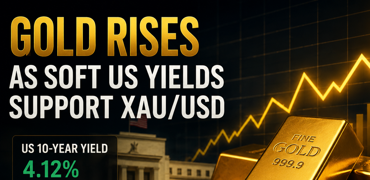 Gold Rises as Soft US Yields Support XAUUSD