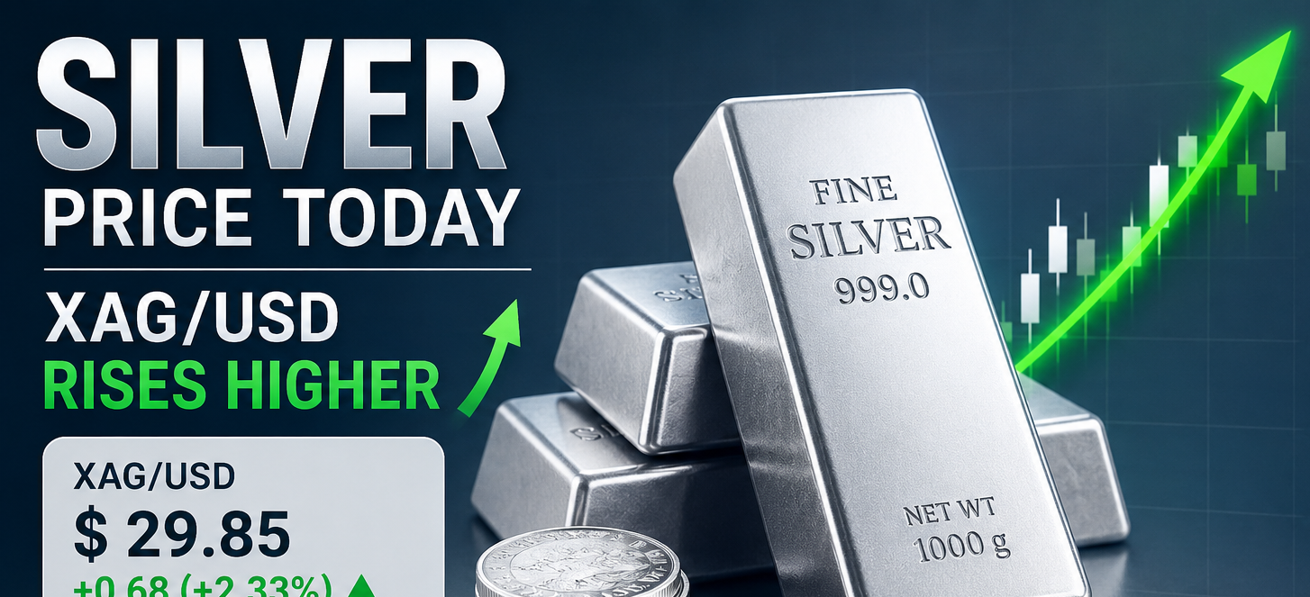 Silver Price Today XAGUSD Rises Higher