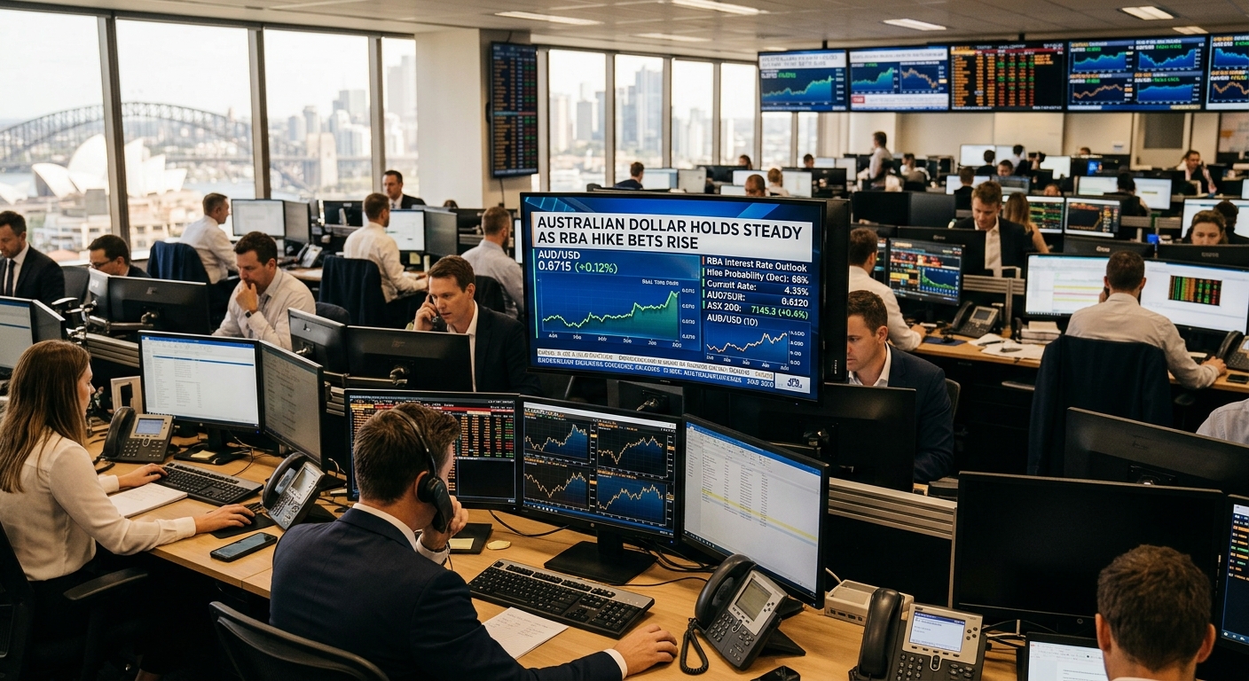 Australian Dollar Holds Steady as RBA Hike Bets Rise
