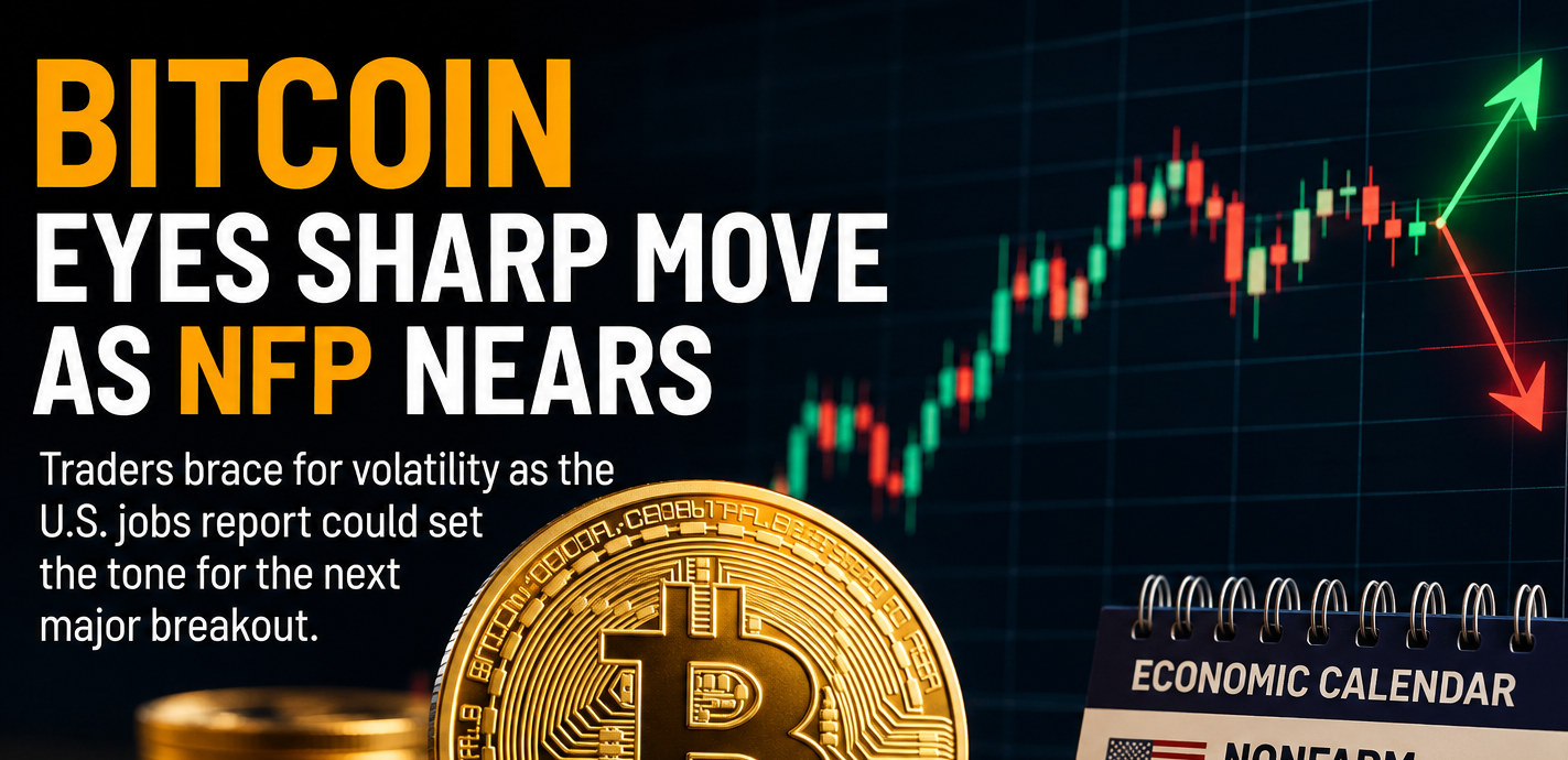 Bitcoin Eyes Sharp Move as NFP Nears
