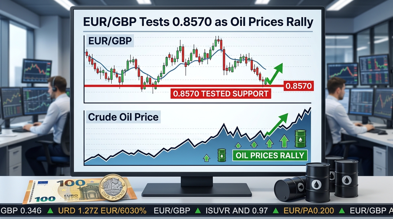 EURGBP Tests 0.8570 as Oil Prices Rally