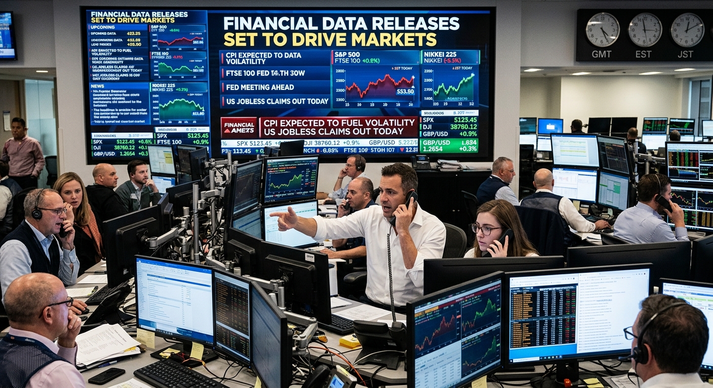 Financial Data Releases Set to Drive Markets