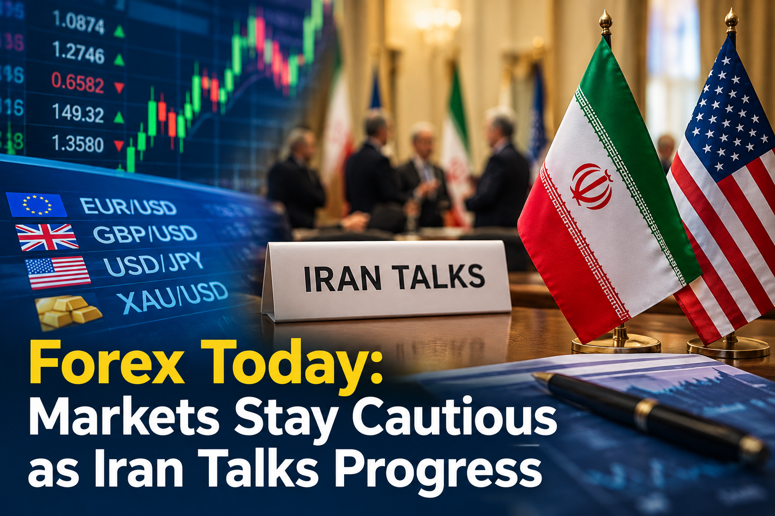 Forex Today Markets Stay Cautious as Iran Talks Progress