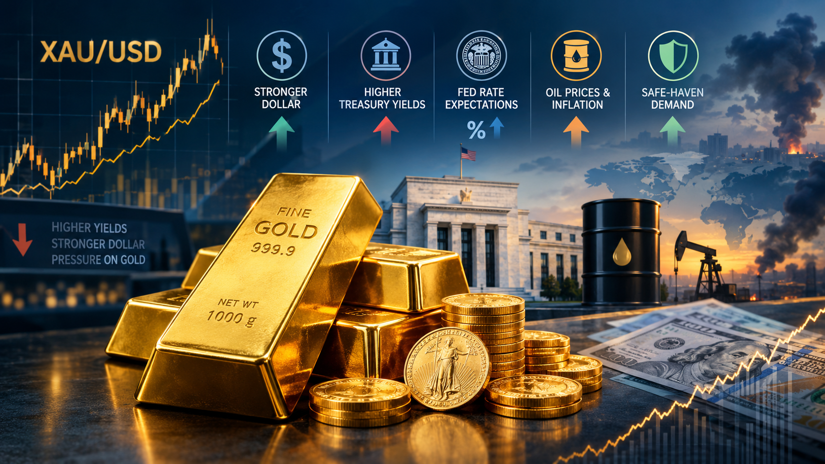 Gold Forecast and News Key Market Drivers