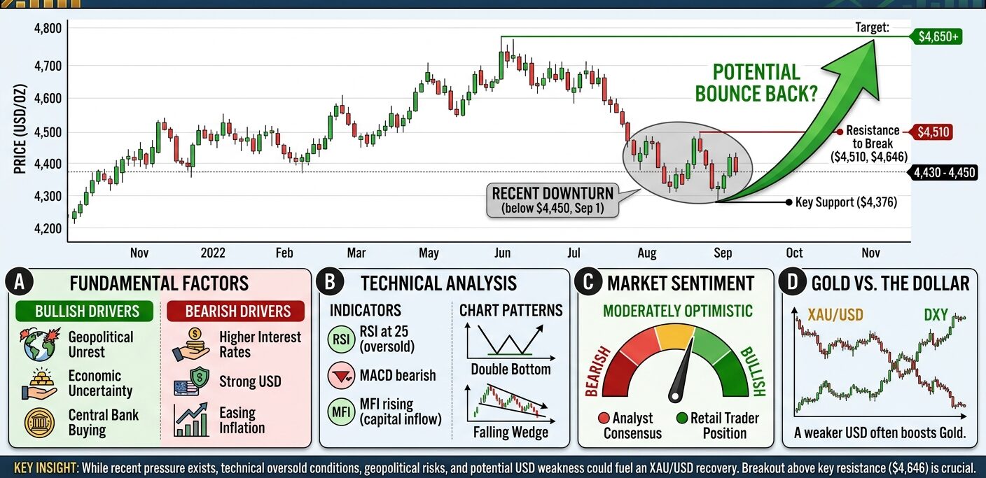 Gold Price Recovery Can XAUUSD Bounce Back