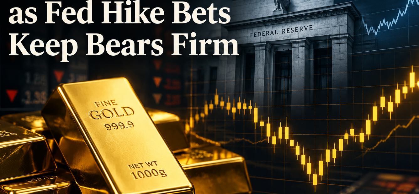 Gold Rebounds as Fed Hike Bets Keep Bears Firm