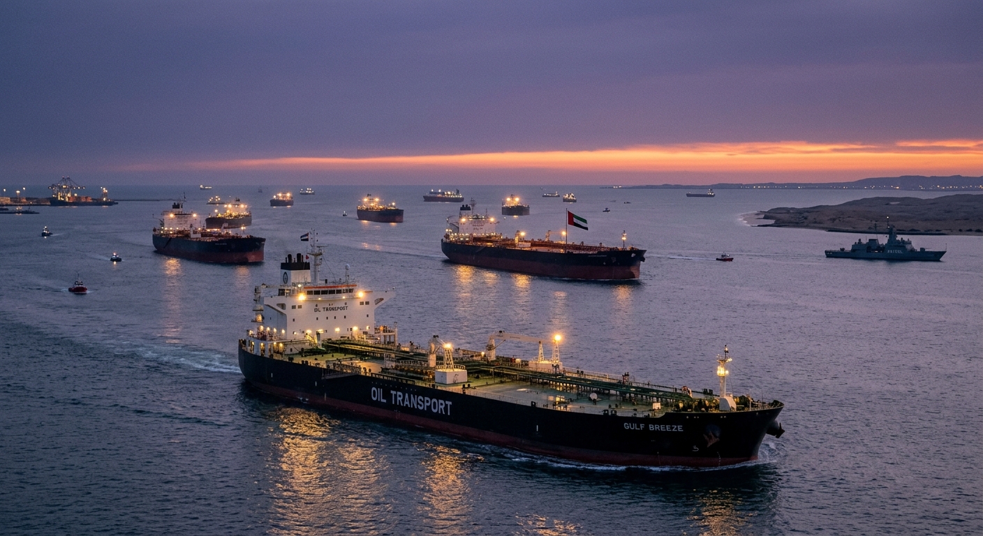 Iran Oil Blockade Weakens as Gulf Crude Flows