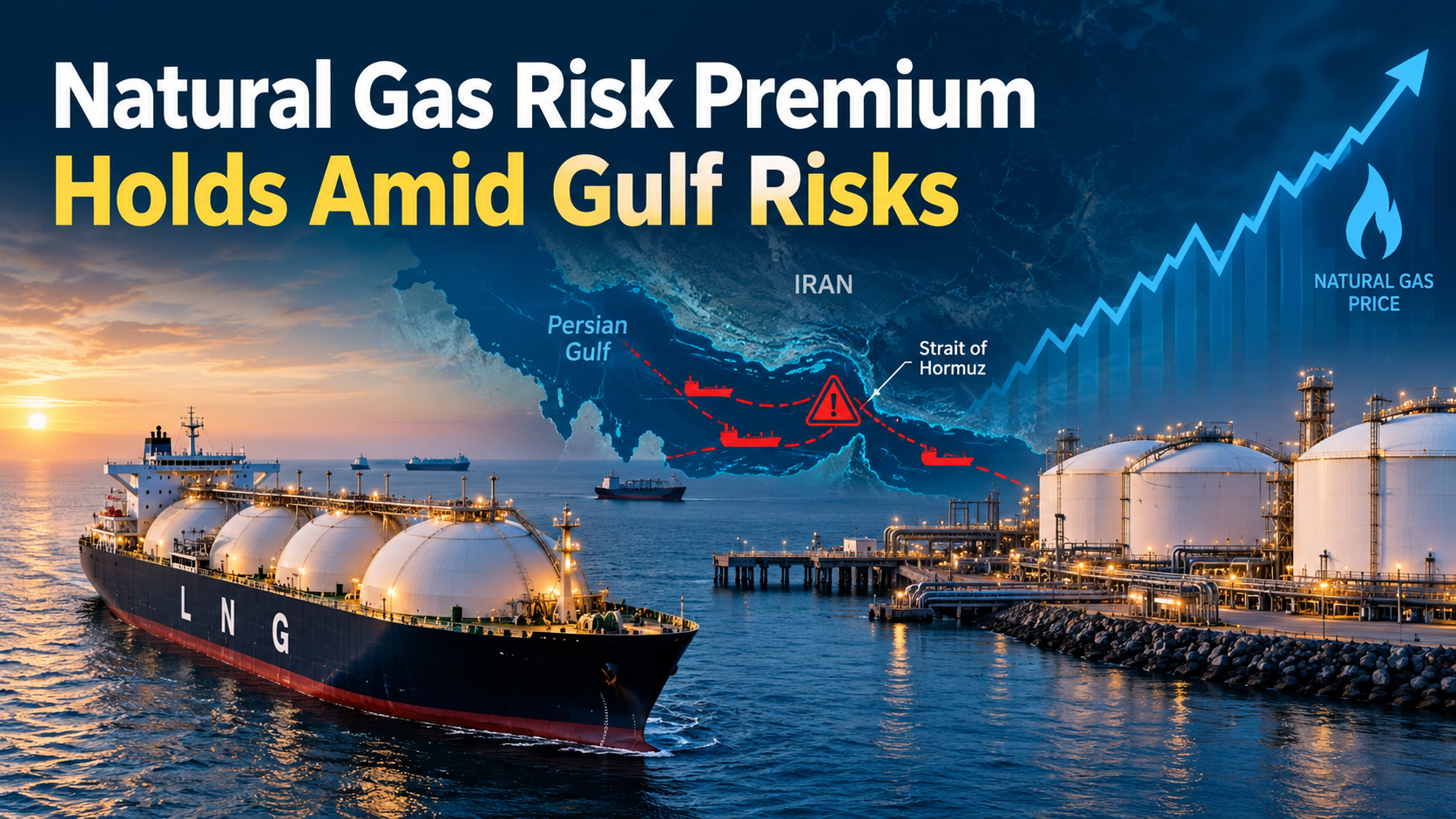 Natural Gas Risk Premium Holds Amid Gulf Risks