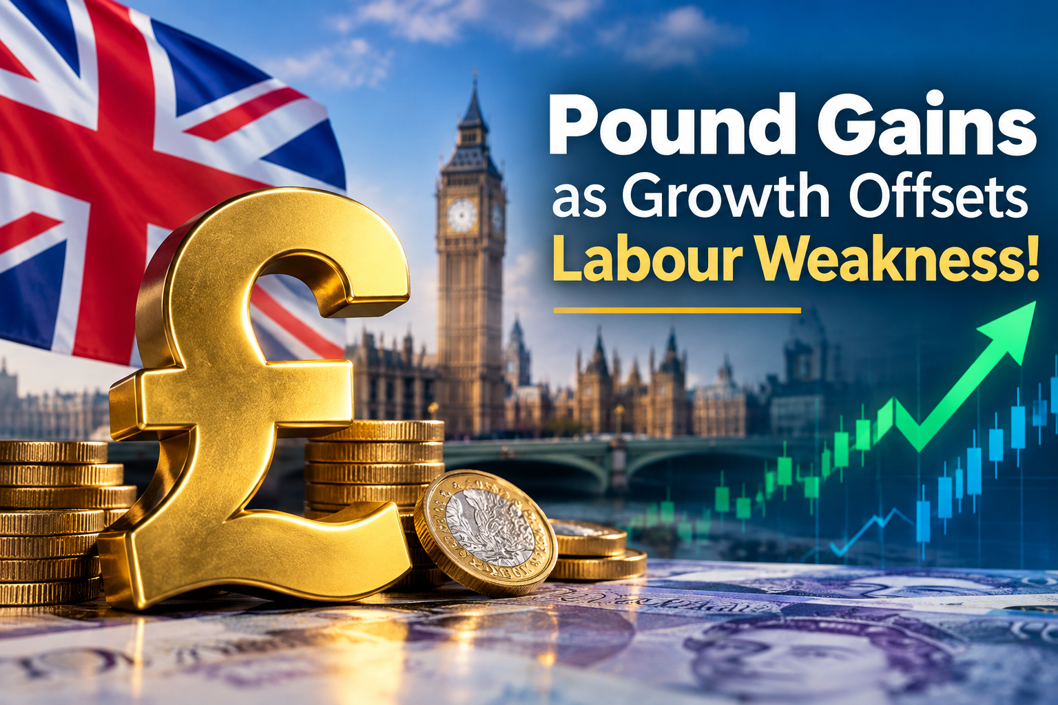 Pound Gains as Growth Offsets Labour Weakness!