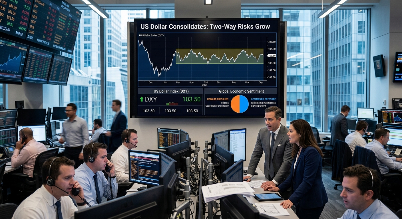 US Dollar Consolidates as Two-Way Risks Grow
