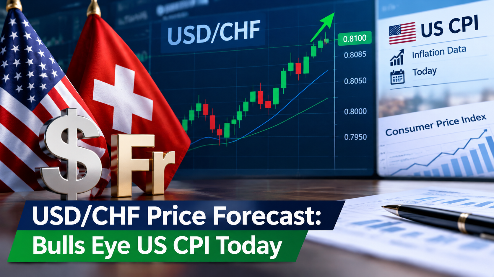 USDCHF Price Forecast Bulls Eye US CPI Today