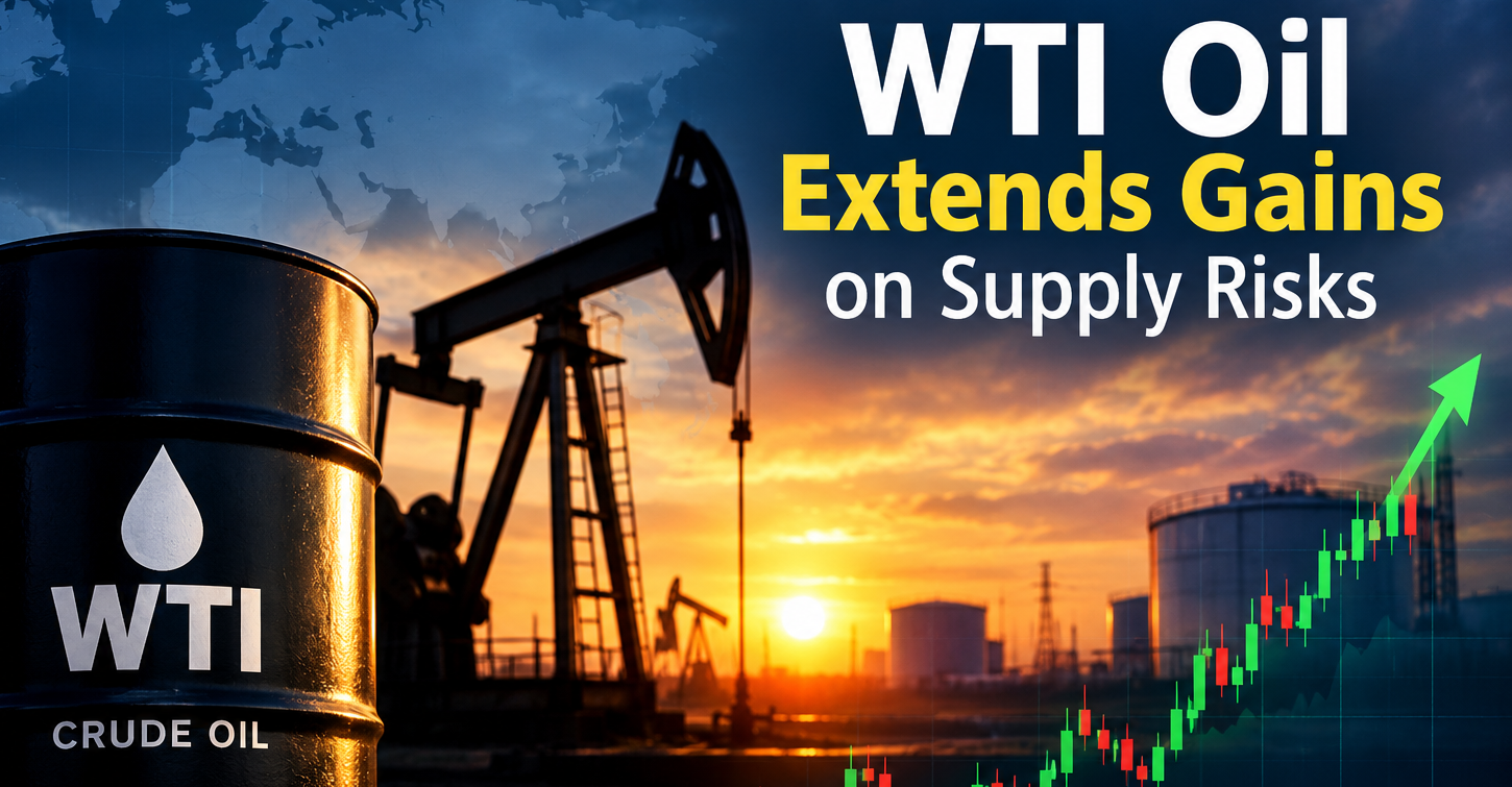 WTI Oil Extends Gains on Supply Risks